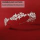 thumbnail image 2 of 1 pieza de accesorios para el cabello de novia, tocado de estrella, tocado para vestido de novia (plata), 2 of 7