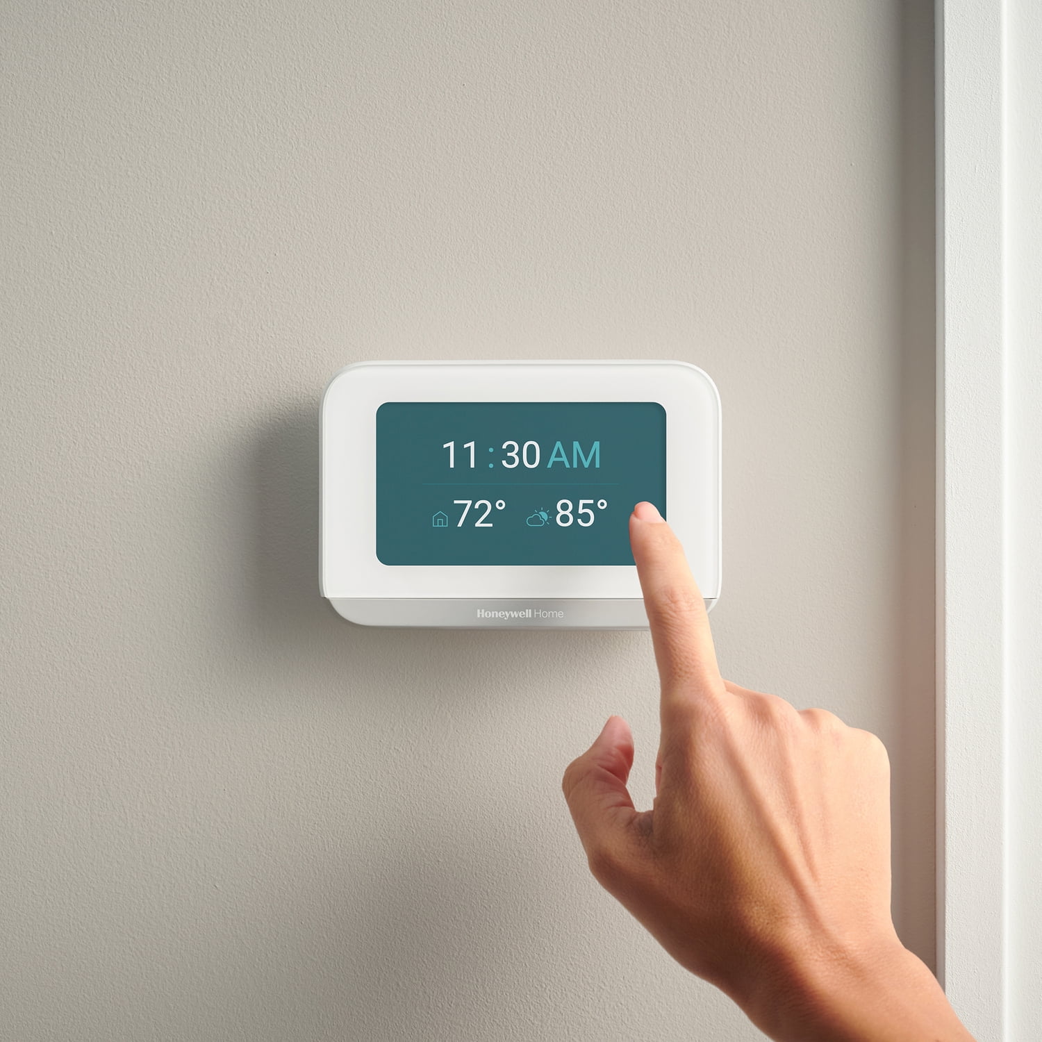 Honeywell Home X7B Smart Thermostat with Humidity Monitoring and Customizable Touchscreen Display