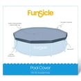 thumbnail image 4 of Funsicle 10' x 30" Outdoor Activity Round Pool with 10' Debris Cover, Blue, 4 of 12