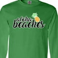 thumbnail image 4 of Inktastic Hawaiian Pineapple Aloha Beaches Long Sleeve T-Shirt, 4 of 5
