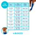 Bloccs Waterproof Cast Cover Leg, Swim, Shower & Bathe, Adult Leg