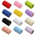 thumbnail image 6 of 22m/Roll Lace Fabric Wedding Decoration Packing Material Roll Craft DIY Tutu Skirt Fabric red, 6 of 9