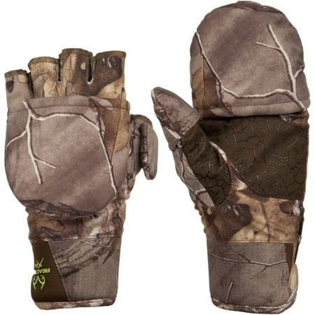 Realtree Xtra Youth Pop-Top Gloves (Best Rated Hunting Gloves)
