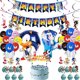 thumbnail image 2 of Suministros para fiestas GOTOFUN decoraciones de cumpleaños Sonic the Hedgehog, 2 of 2