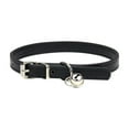 thumbnail image 1 of Candy Color Minimalist Pet Collar Adjustable Leather Neckband for Cats and Dogs with Secure Buckle Design, 1 of 4