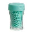 thumbnail image 5 of ACDANC 2026 New 200Pcs Double-Head Toothpicks Soft Plastic Oral Care Interdental Floss Cleaners Floss Picks,Braces Flossers,Floss for Braces,Floss Sticks for Adults (Sky-Blue), 5 of 7