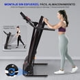 thumbnail image 4 of Caminadora Plegable y Portátil SereneLife, Conexión Bluetooth, Velocidad Maxima 10 km/h, Caminadora para Ejercicio en Hogar y Oficina, 4 of 7