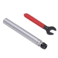 thumbnail image 1 of Collets Holder Rod, 45-46HRC ER11 C20 High Concentricity Router Collet Extension Straight Shank  For Equipment C20-ER11A-150L 150mm Shank Length, 1 of 8