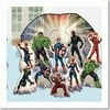 Superhero Spectacular Tabletop Marvels - Vibrant, Durable Paper Decorations for Avengers-Themed Parties & Events (1 Pack, 5.16" to 14" Sizes)
