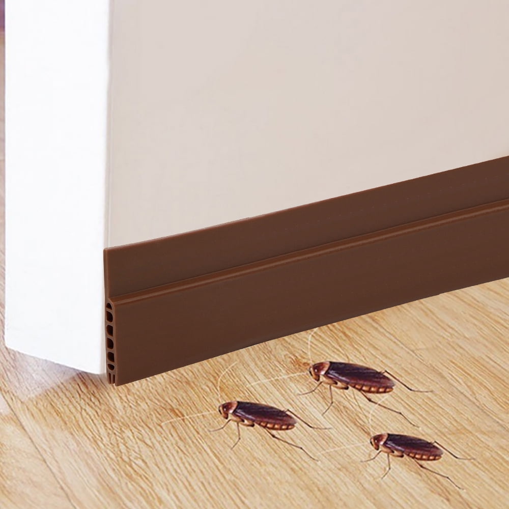 ODOMY Door Draft Stopper Bottom Door Seal to Keep Bugs Out Easy to