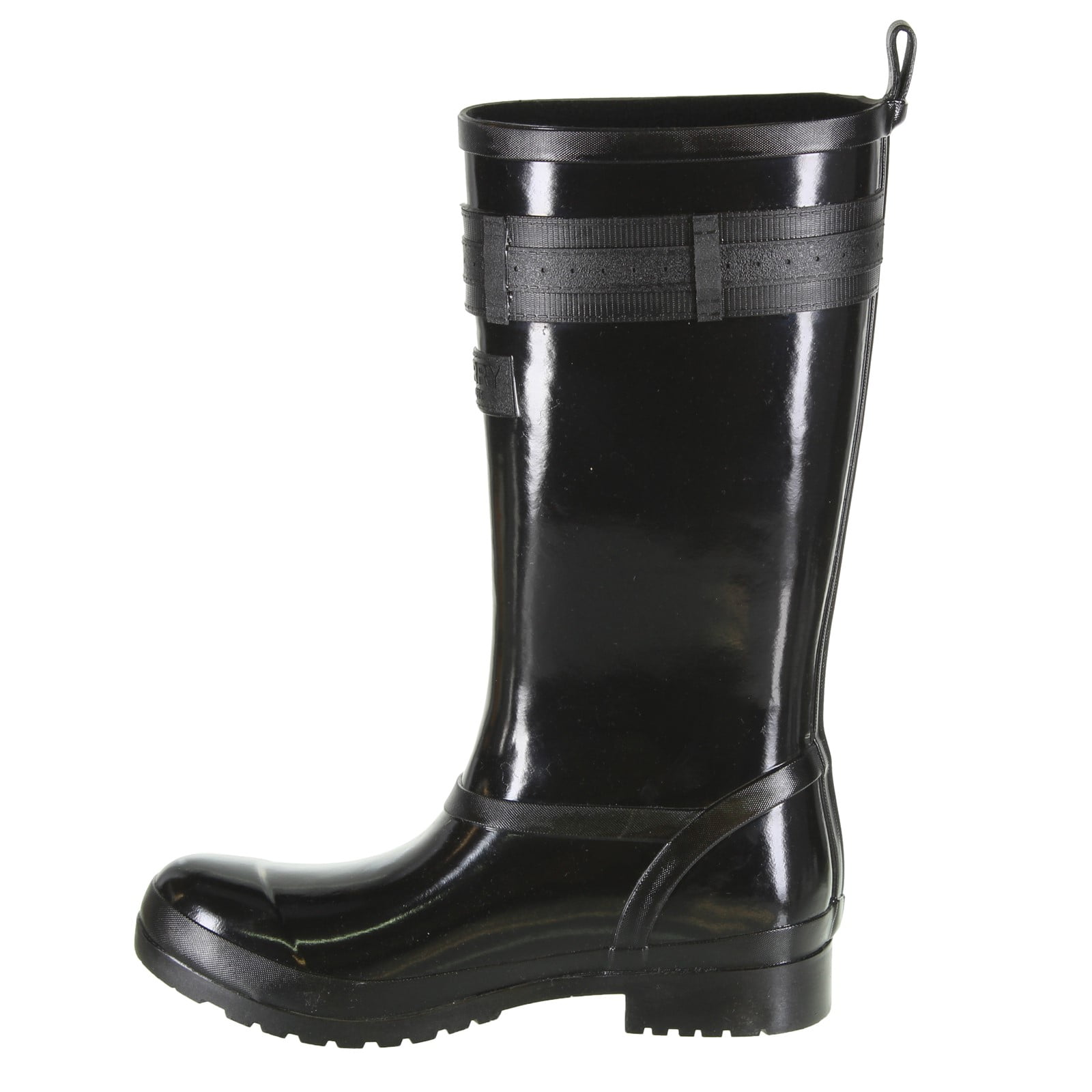 Women's Sperry Walker Atlantic Rain Boot - Black - Size 5