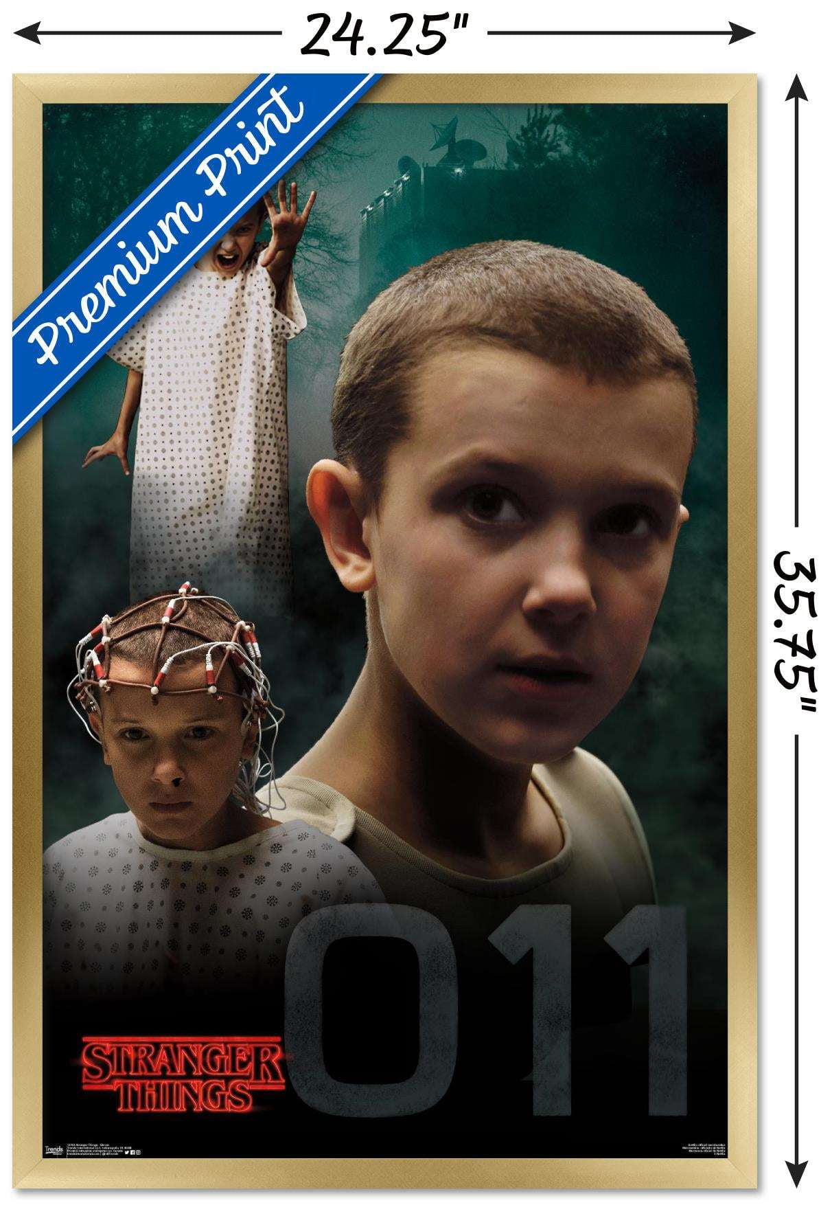 Netflix Stranger Things - Eleven Wall Poster, 22.375" x 34", Framed