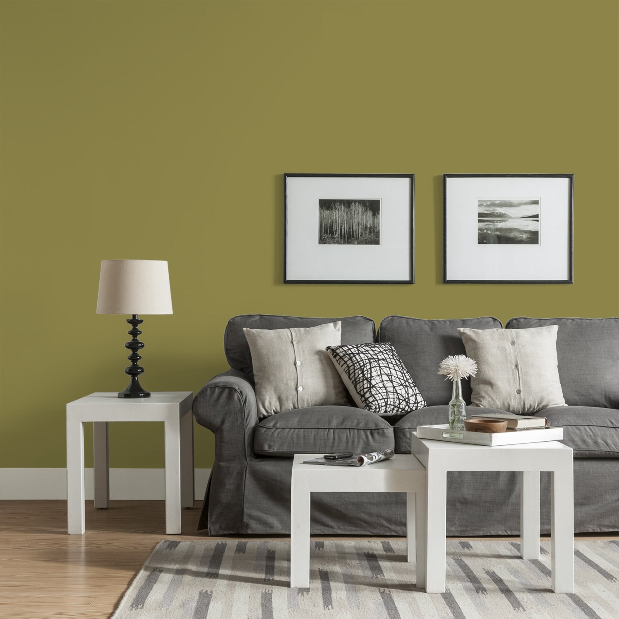 Glidden HEP Frog's Legs / Green, Eggshell Interior Paint with Primer, 1 Quart