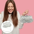 thumbnail image 2 of 1pc Creative Women Evening Clutch Bag Handmade Embroidery Party Bag Handbag, 2 of 7