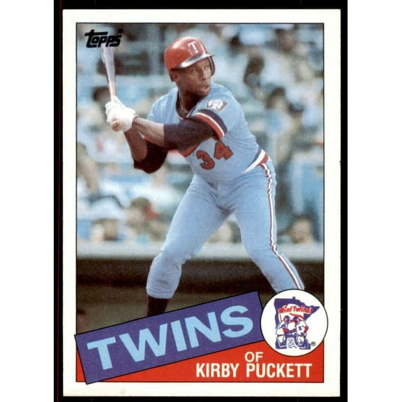 Kirby Puckett Rookie Card 1985 Topps #536