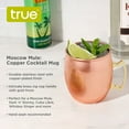 thumbnail image 3 of True Stainless Steel Moscow Mule Mug for Cocktail Drinks Party 16 oz Copper, 3 of 7