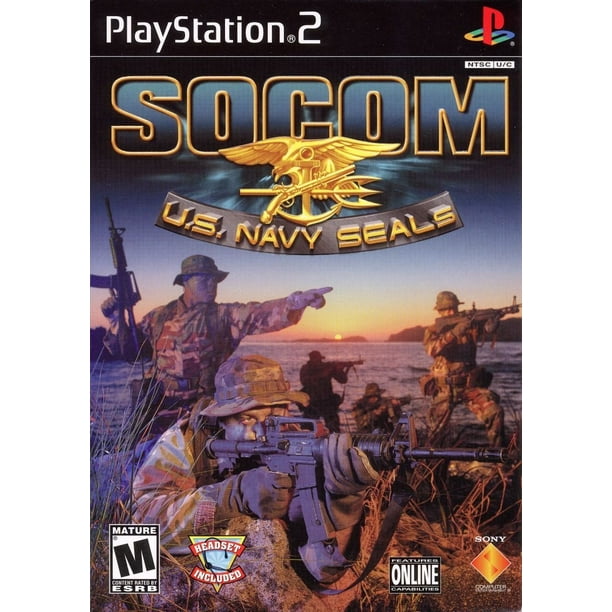 Socom Navy Seals Ps2 Playstation 2 Refurbished Walmart Com Walmart Com