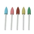 thumbnail image 2 of 5Pcs/Set Rubber Silicone Drill Bit Multicolor Drill Bits Milling Cutter for Manicure Nail Buffer Polisher, 2 of 8