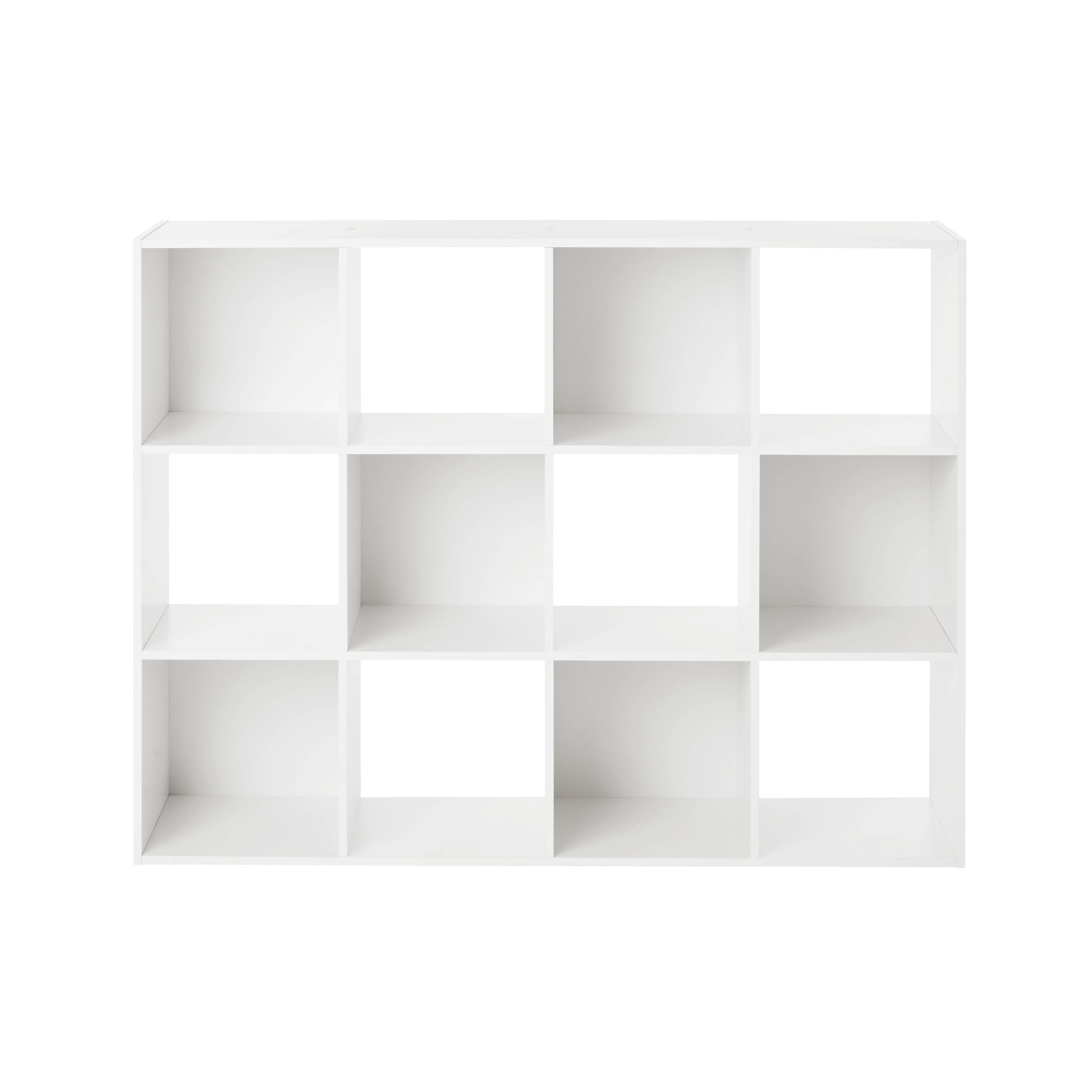 Mainstays 12 Cube Storage Organizer, White
