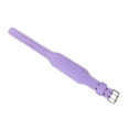 thumbnail image 4 of Cinturón de levantamiento de pesas de microfibra de cuero, soporte para la espalda y la cintura, cinturón de gimnasio para entrenamiento, fitness, L, 115 cm/45,3 pulgadas, morado, 4 of 12
