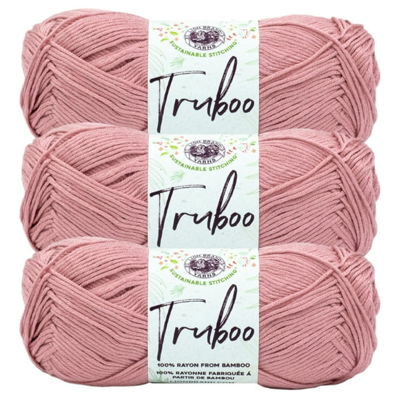 Lion Brand Yarn Truboo Cameo Yarn 3 Pack