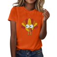 thumbnail image 2 of PENGXIANG T-Shirt à Manches Courtes avec Imprimé Animal Mignon pour Femmes T-Shirt à Manches Courtes, 2 of 5