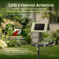 thumbnail image 5 of Birdfy Smart Bird Feeder with Camera, 4K Ultra HD, Free AI Bird Identification, Dual-Band WiFi (2.4G/5G), Color & IR Night Vision, Bluetooth Pairing, Ideal Bird Lover Gift, 5 of 10