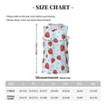 thumbnail image 4 of Honeii Strawberry print basktball shirt for men and women, Unisex basketball jersey for Theme party-4X-Large, 4 of 6