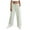 Blue, variant on vigerkar Women's Striped Pants Pajama Lounge Boxer Pants Casual Wide Leg Drawstring PJ Bottoms Trousers (Beige, L)