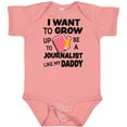 thumbnail image 3 of Inktastic I Want to Grow Up to Be a Journalist Like My Daddy Boys or Girls Baby Bodysuit, 3 of 5