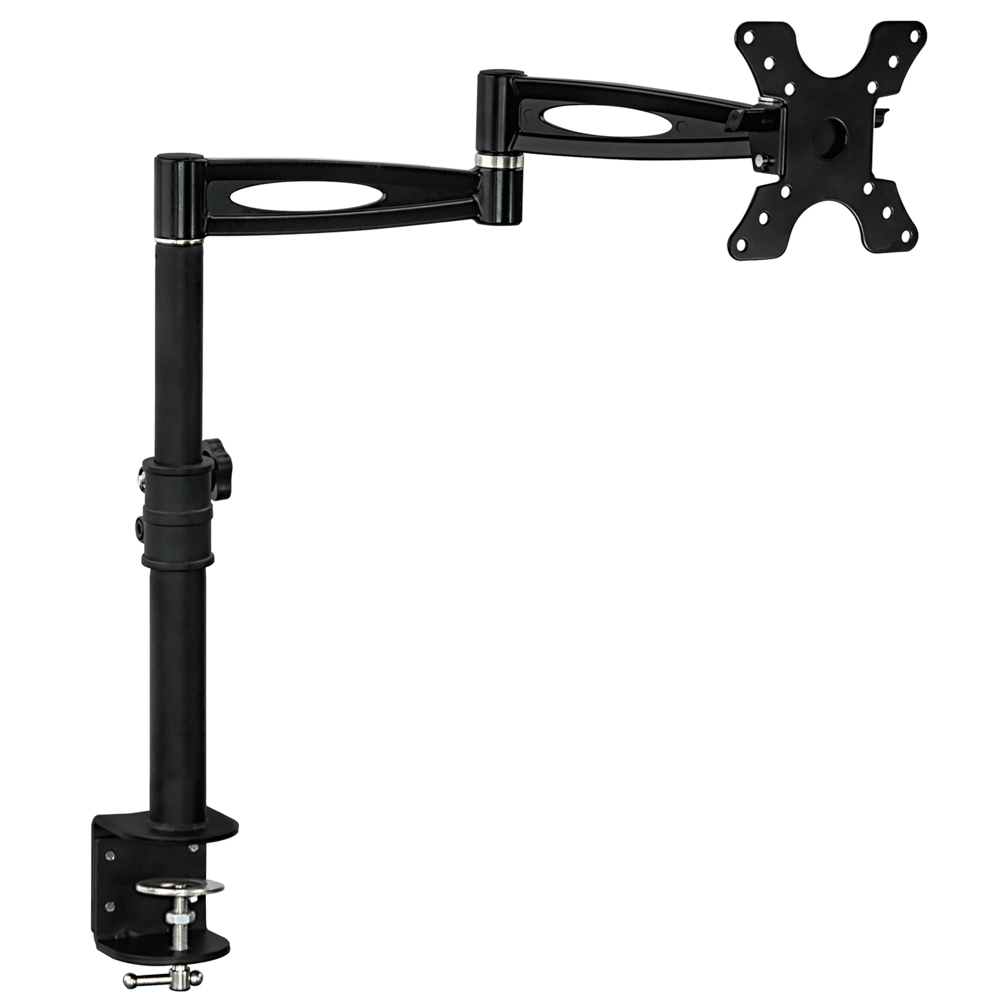 Mount-It! Single Monitor Desk Mount Arm | Full Motion Monitor Mount | Fits 21-30 Inch Screens