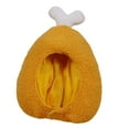 thumbnail image 3 of Milageto Chicken Leg Hat Creative Dress up Hat for Holiday Fancy Dress Birthday Party, 3 of 8