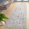 thumbnail image 2 of SAFAVIEH Odyssey Easton Damask Runner Rug, Grey/Blue, 2'2" x 8', 2 of 8