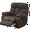 Brown-1 Seat, variant on Aukfa 3-Piece Recliner Sofa Set - 89" 3 Seat Recliner w/ Flip Backrest Cupholder, Home Theater Seating, Gray