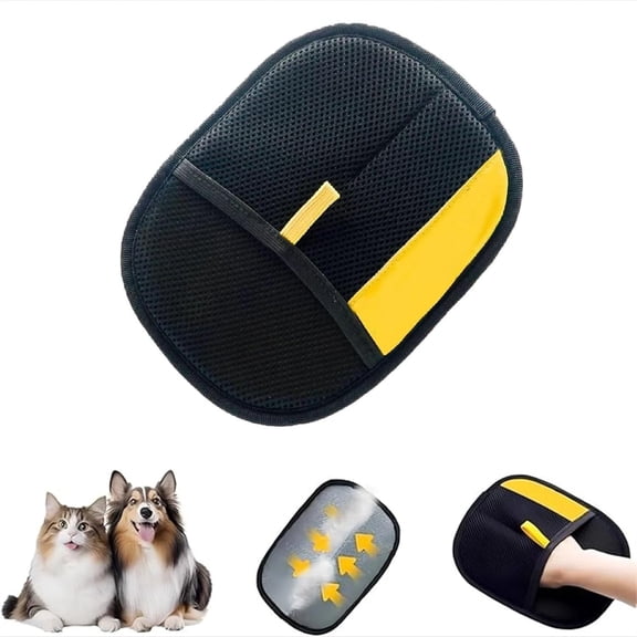 Woveruco Multi-Function Double-Sided Pet Grooming Glove, Other