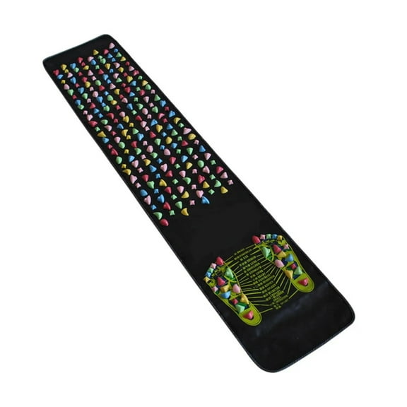 Foldable Acupressures Foot Massage Mat For Muscle Relaxation Foot Massager Portable Reflexology Mat For Women and Men