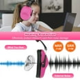 thumbnail image 4 of Kids Ear Protection 2 Pack, Noise Cancelling Ear Muffs Sound Blocking Over Ear Headphones, Foldable Hearing Protection Ear Muffs, 4 of 7