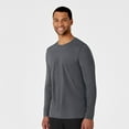thumbnail image 3 of Wink Layers Men's Performance Long Sleeve Tee, Pewter, 3X, 3 of 5