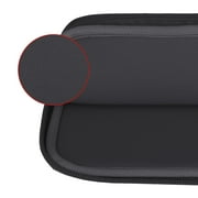 LLAYOO 11-11.6 Inch Laptop Sleeve Case Soft Carrying Computer Bag Cover with Front Pocket & Accessories Pouch,Compatible with 11.6 MacBook Air for 11 Notebook Tablet Ultrabook Chromebook(Black)