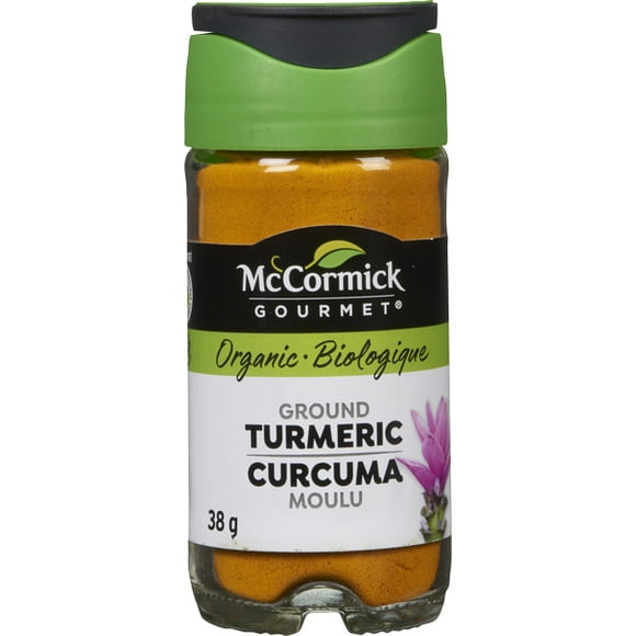 McCormick Gourmet, New Bottle, Premium Quality Natural Herbs & Spices, Organic Turmeric, 38g