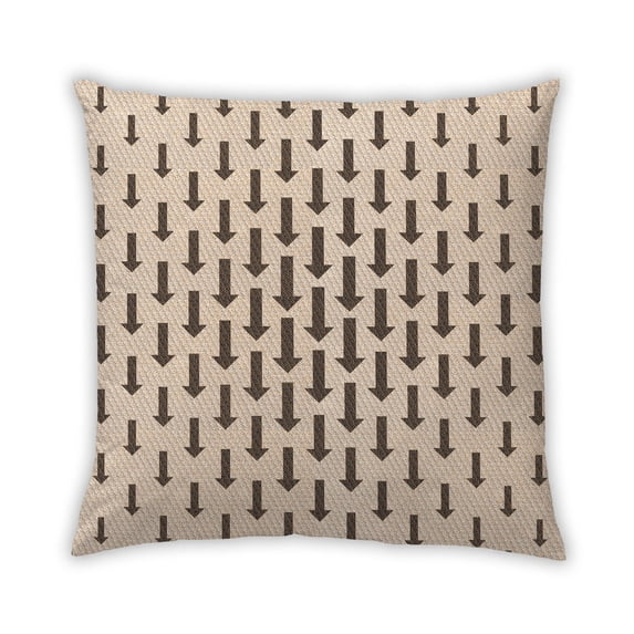 Ahgly Company Outdoor Square Contemporary Throw Pillow, 18 inch by 18 inch