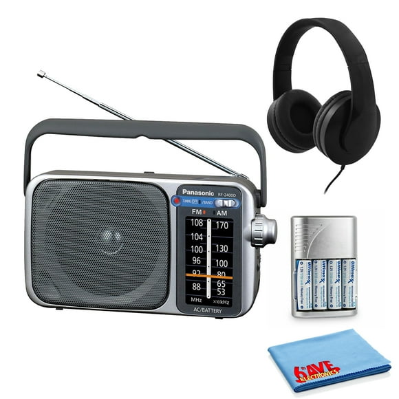 Portable Radio With Headphones