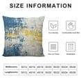 thumbnail image 5 of Creowell Blue and Grey Abstract Pillow Covers Modern Navy Gray Throw Pillow Cover Art Artwork Double Sided Printing Couch Cushion Cover or Bed Living Room Chair Outdoor Sofa, 5 of 5