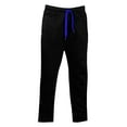 thumbnail image 2 of DODADAWANJ Sweatpants for Men Open Bottom Fall Winter Workout Athletic Pants Big and Tall Drawstring Elastic Waist Sweatpant Blue XXXL, 2 of 4