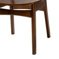 thumbnail image 6 of Baxton Studio Giuliana 5-Piece Wood & Rattan Dining Set in Brown, 6 of 8