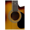 thumbnail image 3 of Stagg Auditorium Cutaway Acoustic Electric Guitar - Sunburst - SA20ACE SNB, 3 of 3