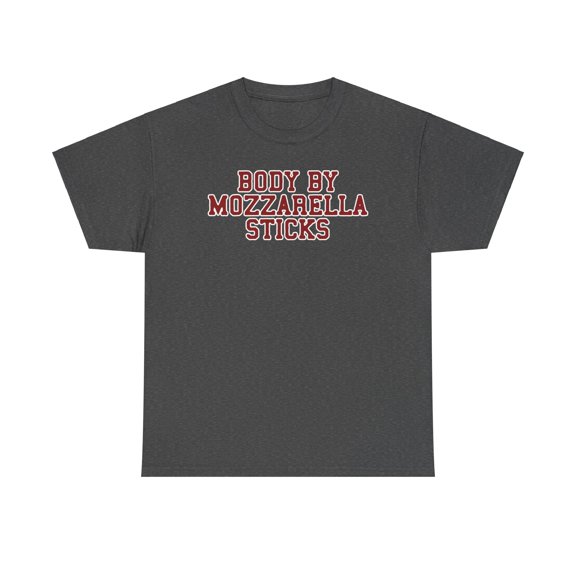 Mozzarella Sticks Shirt Gifts Tshirt Crew Neck Short Sleeve