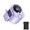 Purple, variant on Digital Display Clip-on Mini Fan, Multimount Portable Cooling Fan for Car Vents, Outdoor Trips and Desktop Workspaces