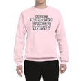 thumbnail image 2 of Wild Bobby, Best Husbands Gets Promoted to Daddy, Father's Day, Unisex Crewneck Graphic Sweatshirt, Light Pink, Large, 2 of 3
