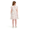 thumbnail image 2 of Kensie Girl Short Sleeve Allover Printed Ruffle Dress, Sizes 4-16, 2 of 6